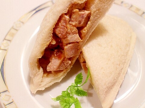 【リメイク】とりマヨのランチパック風サンドウィッチ